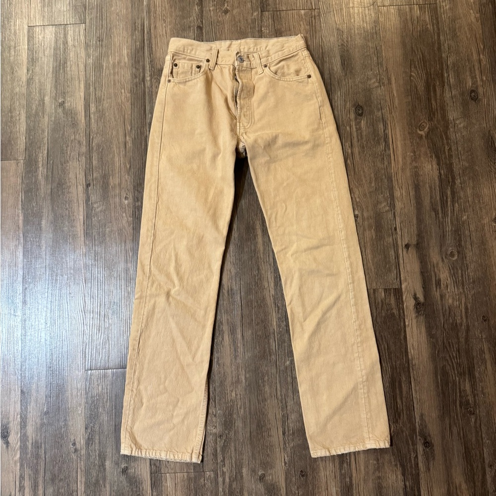 Levis High Waisted Straight Leg Jeans